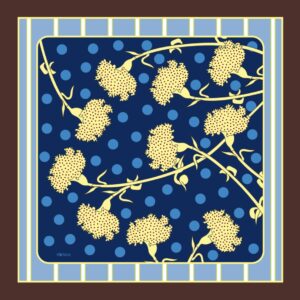 Pañuelo Clavel Blue